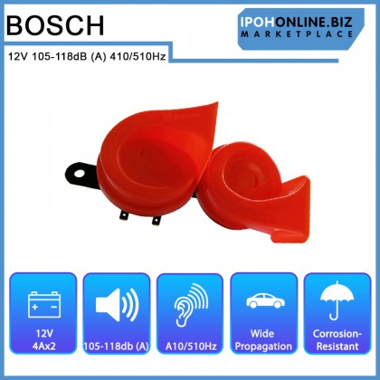 Bosch Evolution Klaksen Fanfare 12V BM Horn Set 0986 AH0 459